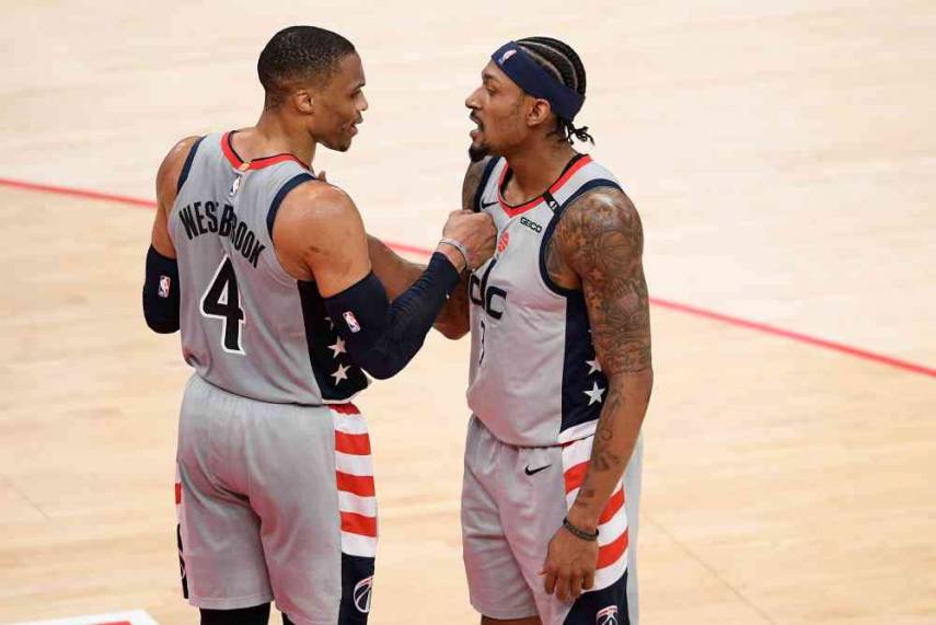 NBA: Bradley Beal And Russell Westbrook Combine As Wizards Earn Playoff Date With 76ers