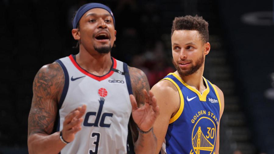 Stephen Curry, Bradley Beal trade haymakers in an NBA scoring-title fight  that is going down to the wire - CBSSports.com