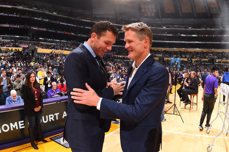 Steve Kerr Jokes He 'Completely Outcoached' Luke Walton After Win vs.  Lakers | Bleacher Report | Latest News, Videos and Highlights