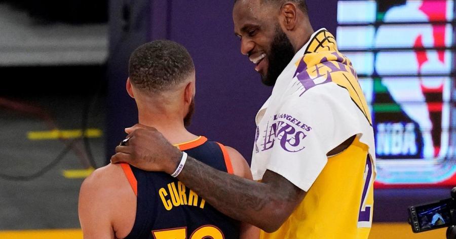 NBA: LeBron James made the triple that classified the Lakers to the  playoffs and won the duel against a spicy Curry – Pledge Times