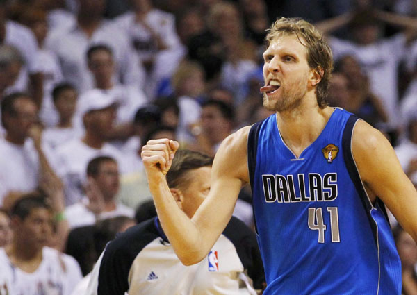 Mavericks&#39; Nowitzki named NBA Finals MVP