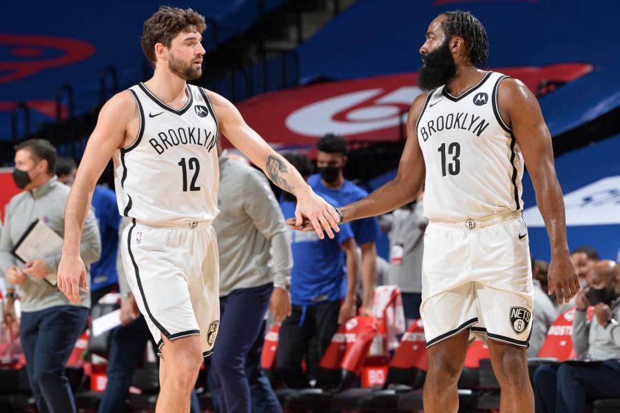 How James Harden helped Joe Harris surpass Drazen Petrovic on Nets all-time list - NetsDaily