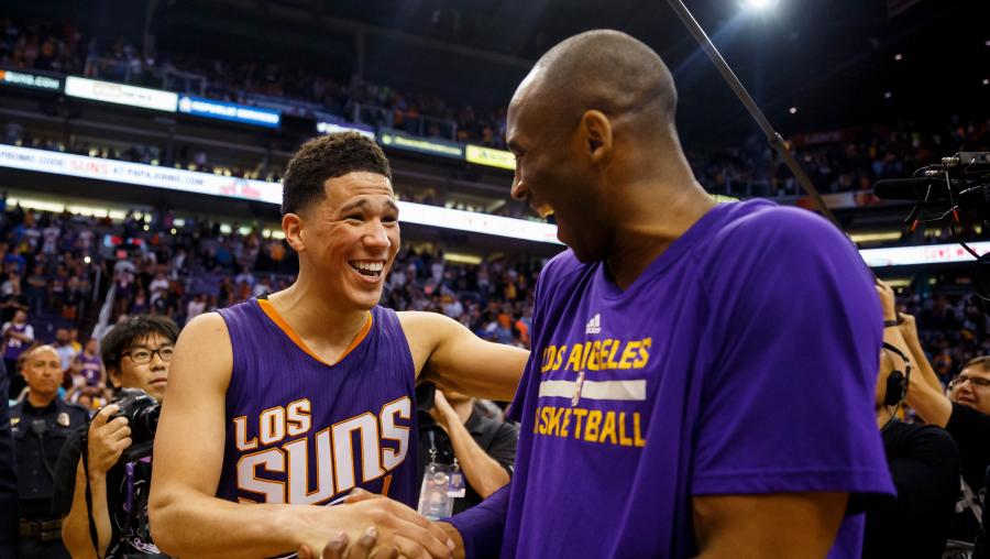 Everything': Devin Booker mourning loss of idol, Kobe Bryant