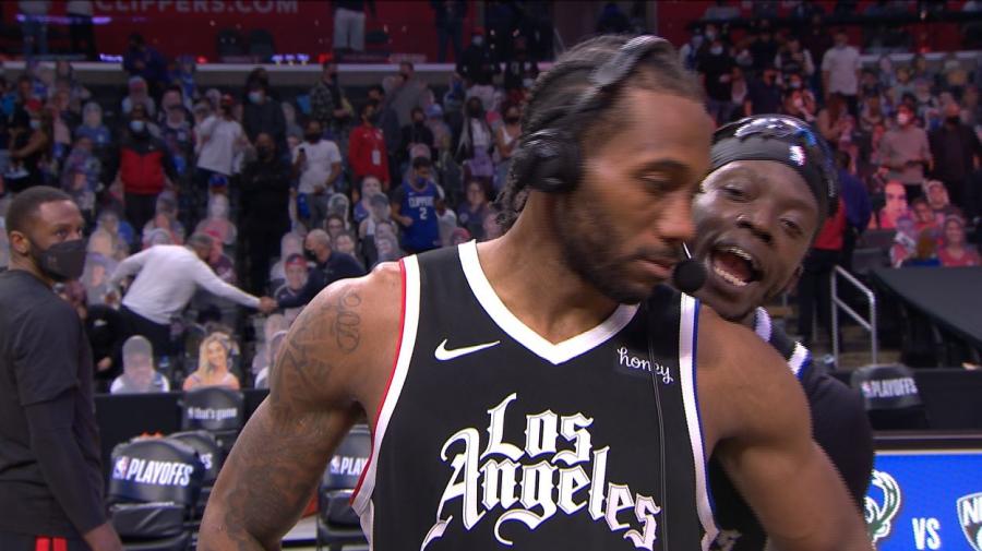 Baddest man on the planet!&#39; Reggie Jackson hypes up Kawhi - ESPN Video