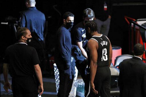 Harden reinjures hamstring in opening minute of Game 1