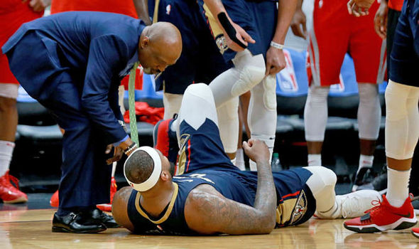 DeMarcus Cousins OUT for the season: Pelicans star suffers injury against  Rockets | Other | Sport | Express.co.uk