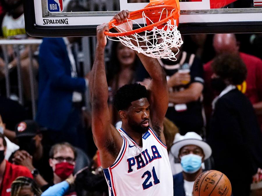 Joel Embiid empowers 76ers and holds the key to defeating the Hawks in  Round 3 - New York Latest News