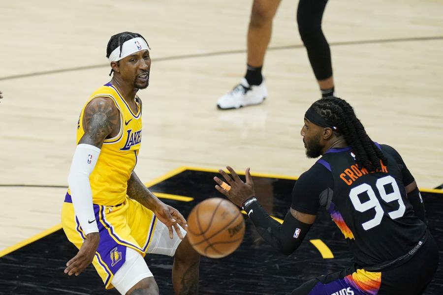 Lakers' Caldwell-Pope has knee bruise, no structural damage - The Washington Post