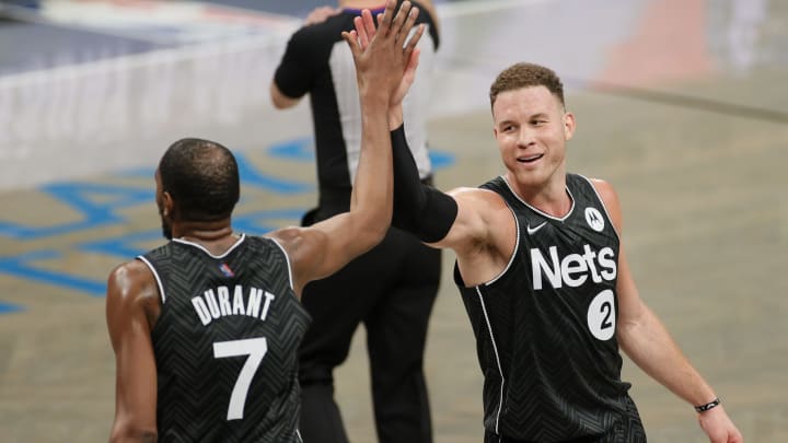 Kevin Durant y Blake Griffin brillaron en triunfo de Nets