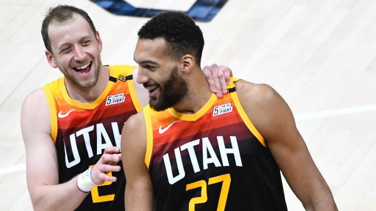 Jazz Center Rudy Gobert Makes Fun Of His Three-Point Shooting During  SportsCenter Interview