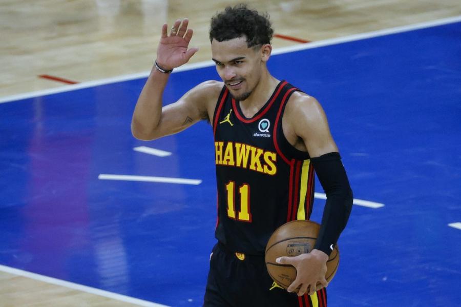 Trae Young Had a Touching Moment With His Dad on Father&#39;s Day