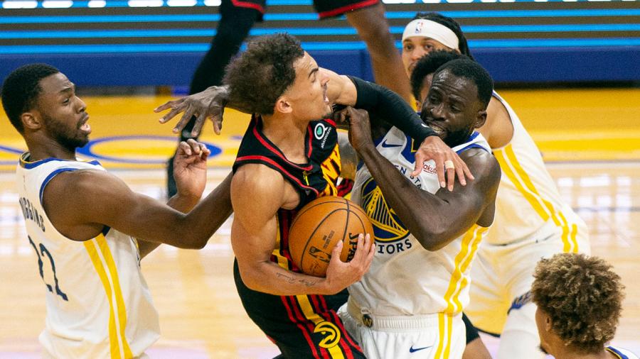 Trae Young&#39;s trash-talking bringing Draymond Green &#39;great joy&#39; | RSN