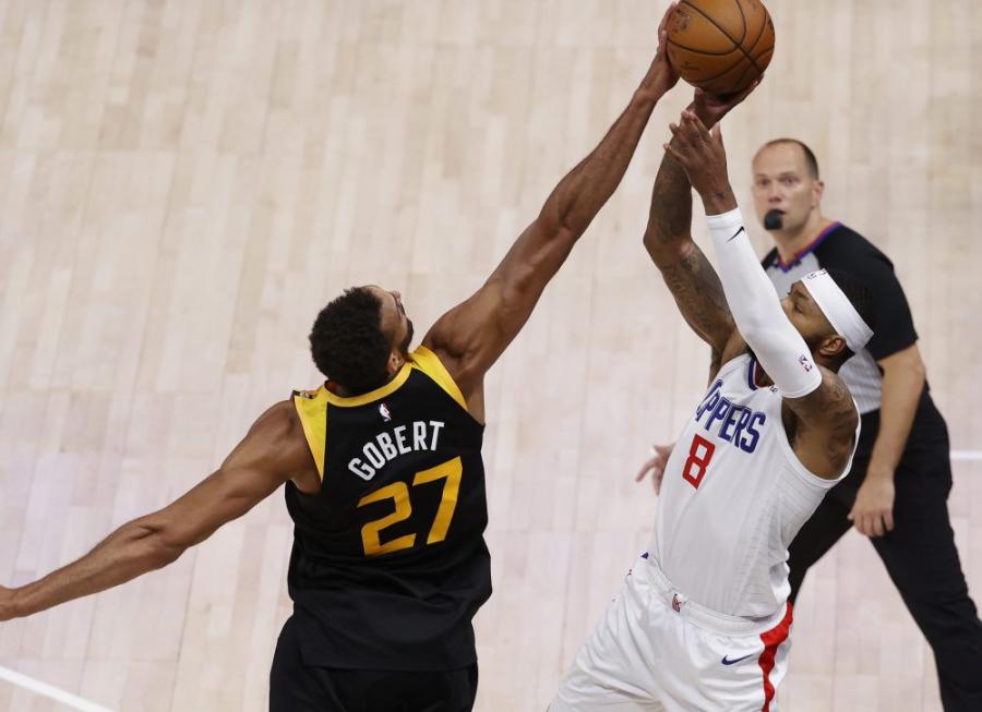 Jazz – Clippers: Rudy Gobert block saved Game 1; video, photos