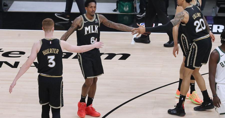 Lou Williams shines in first playoff start