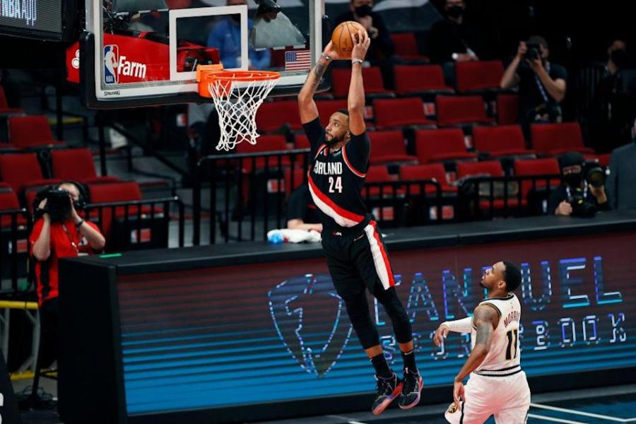 Norman Powell draws standing ovation, chants from Blazers fans at Moda Center