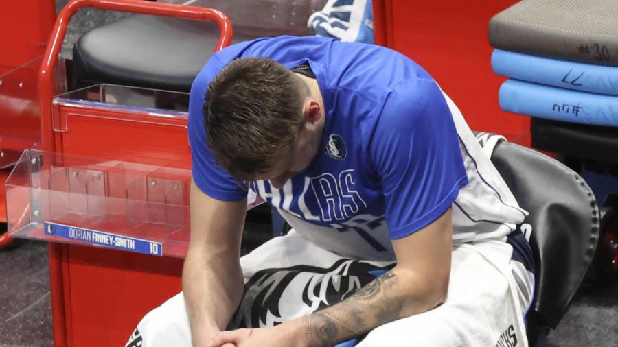 Luka Doncic 'in pain' from nerve issue | Yardbarker