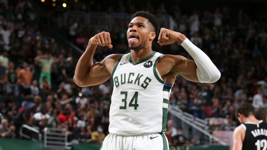 Milwaukee Bucks even series with Brooklyn Nets as Kyrie Irving injured | NBA News | Sky Sports