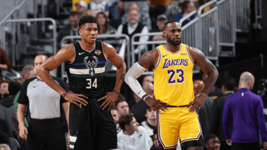 Giannis Antetokounmpo reflects on LeBron James being at Game 5