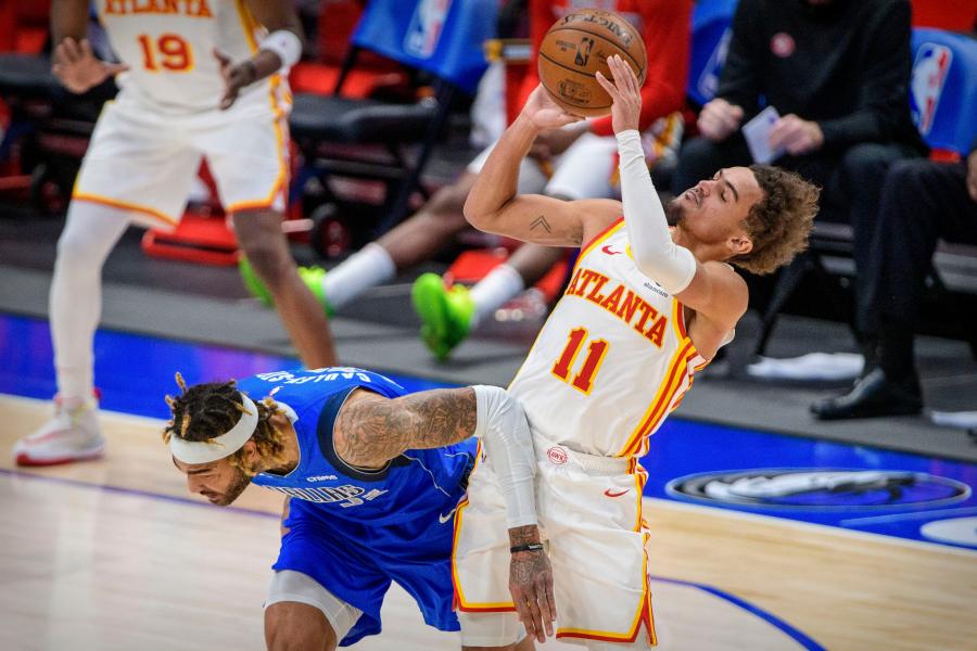 NBA fines Trae Young for cursing at ref, says call was right