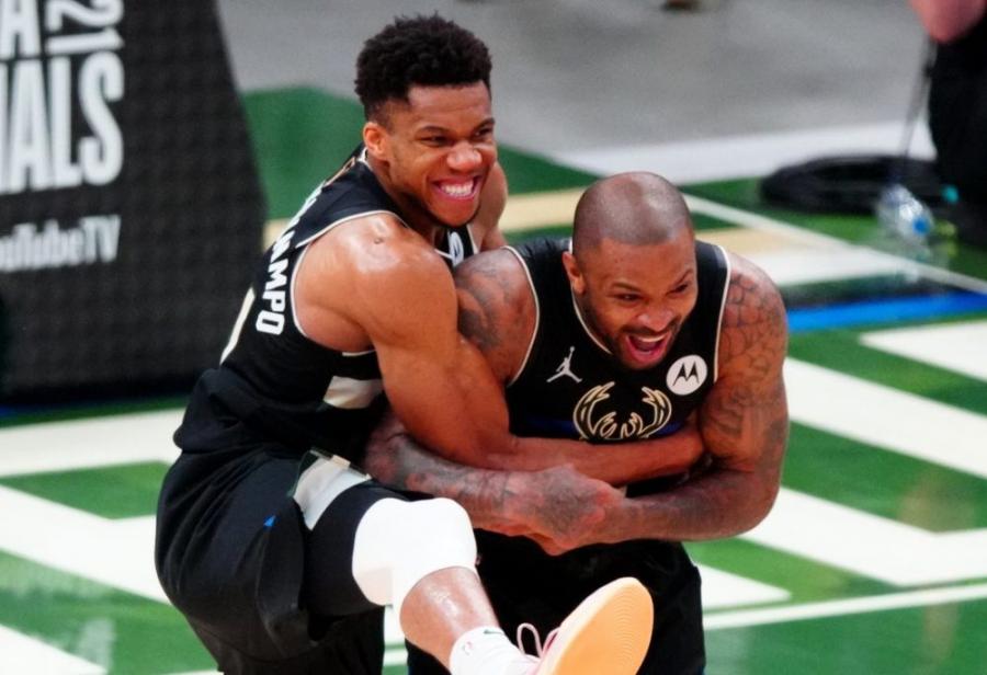 Former Rockets forward PJ Tucker wins first NBA title with Bucks