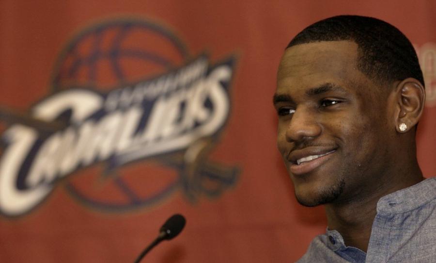 On this day in 2003: LeBron James inked the richest rookie shoe deal