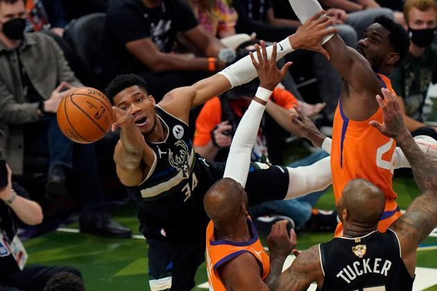 Giannis Antetokounmpo Scores 50 Points To Lead The Milwaukee Bucks To First  NBA Championship In 50 Years