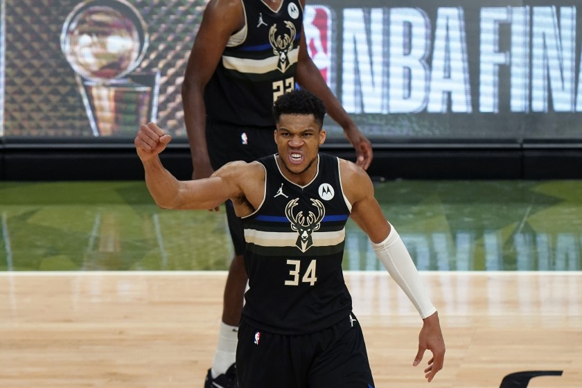 Bucks' 50-year wait ends with a title behind 50 from Giannis - The San  Diego Union-Tribune