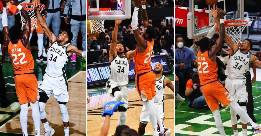 Did Giannis Antetokounmpo Make the Greatest Block in Finals History? - The Ringer