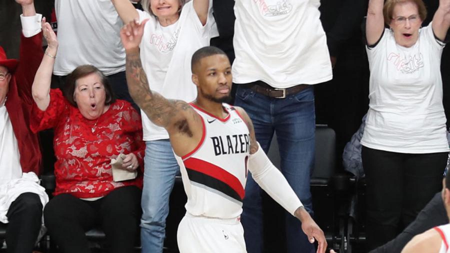 Damian Lillard explains why he waved goodbye to Russell Westbrook after hitting series-winning shot - CBSSports.com