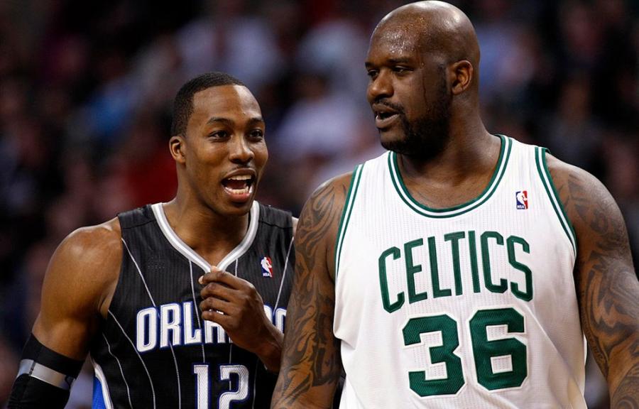 Shaq burns Dwight Howard while squashing beef with Kobe Bryant