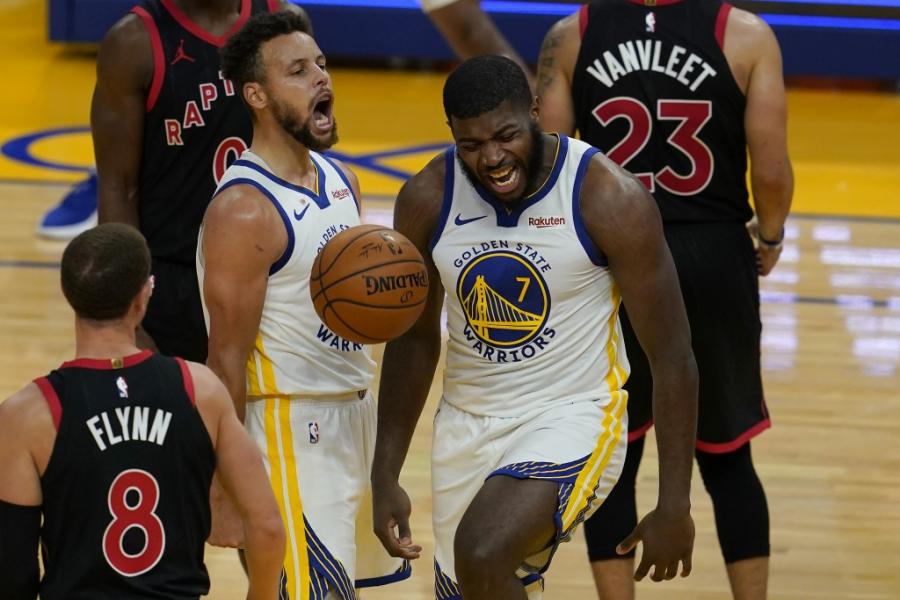 Warriors hold off Raptors 106-105 on off night by Curry | Taiwan News | 2021-01-11 12:30:08