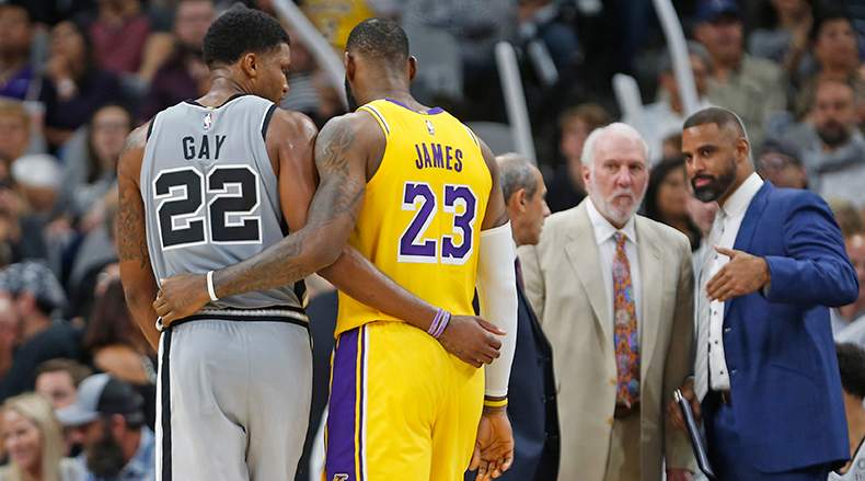 Rudy Gay Has Unique Comparison for Lakers&#39; LeBron James | Heavy.com