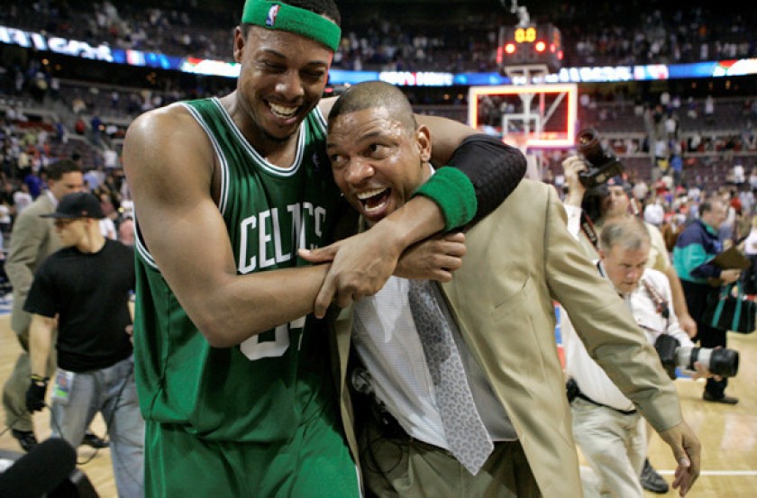 Doc Rivers expects to be emotional with Pierce, Garnett in town - Los Angeles Times