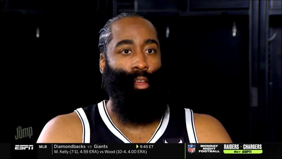 James Harden mocked Lebron Lakers on Media Day &#39;Don&#39;t be that sh*t Nets are waiting for you&#39; - YouTube