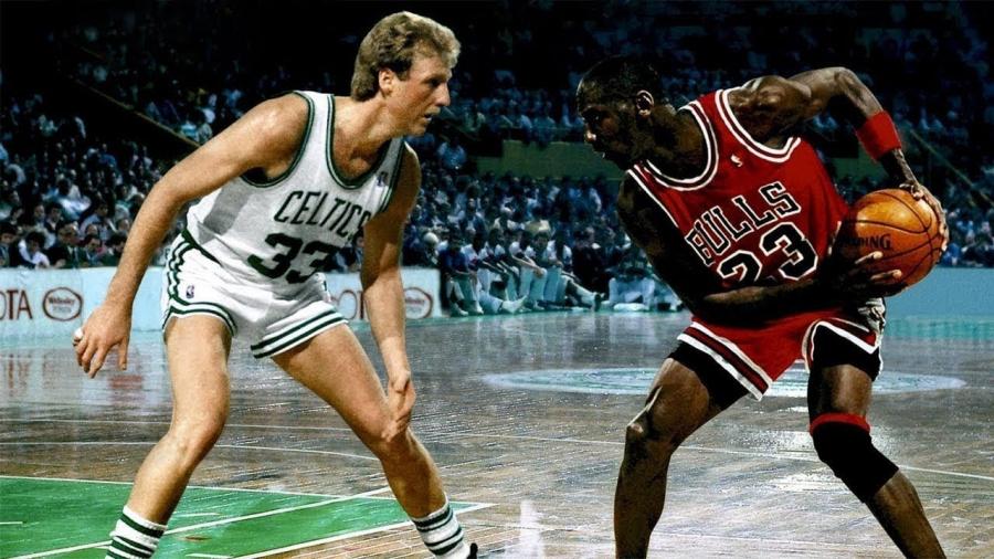 How Did Michael Jordan Do Against Larry Bird ? - YouTube