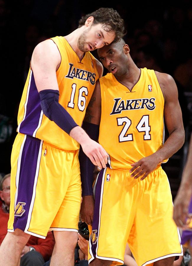 Pau Gasol&#39;s tribute to Kobe Bryant after the birth of his daughter