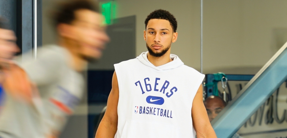 Ben Simmons looked so miserable in his return to practice with 76ers