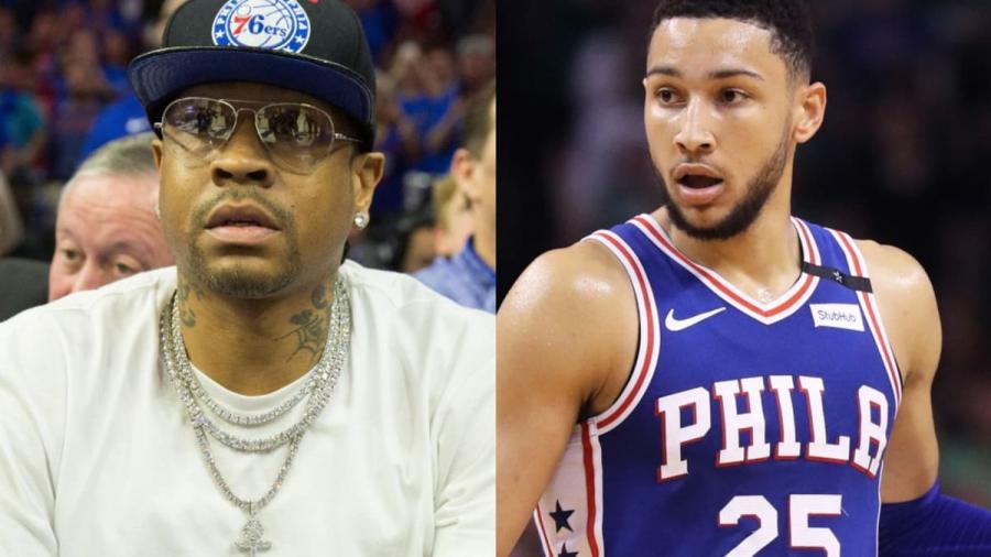 Allen Iverson Sends Messsage To Ben Simmons Amid Trade Drama - Fadeaway World