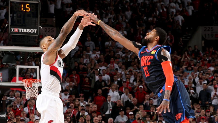 NBA Playoffs 2019: Paul George says 'It was his night' on Damian ...