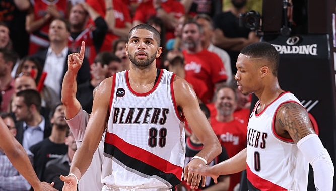 Damian Lillard triste du départ de Nicolas Batum