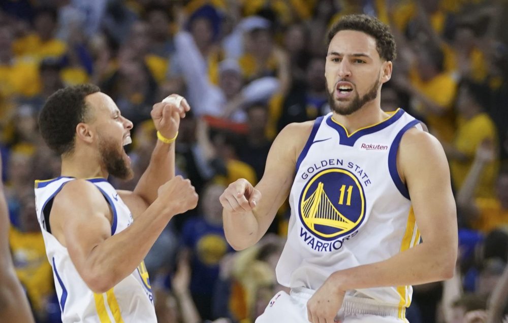 Injured Steph Curry and Klay Thompson bringing new energy to Warriors