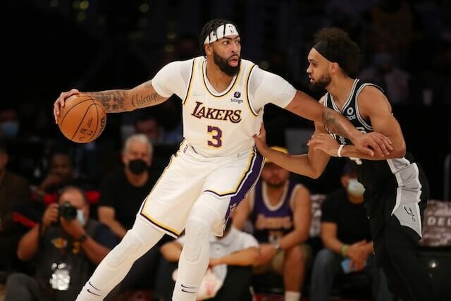 Lakers News: Anthony Davis Wanted To &#39;Dominate&#39; Against Spurs In Afternoon  Game