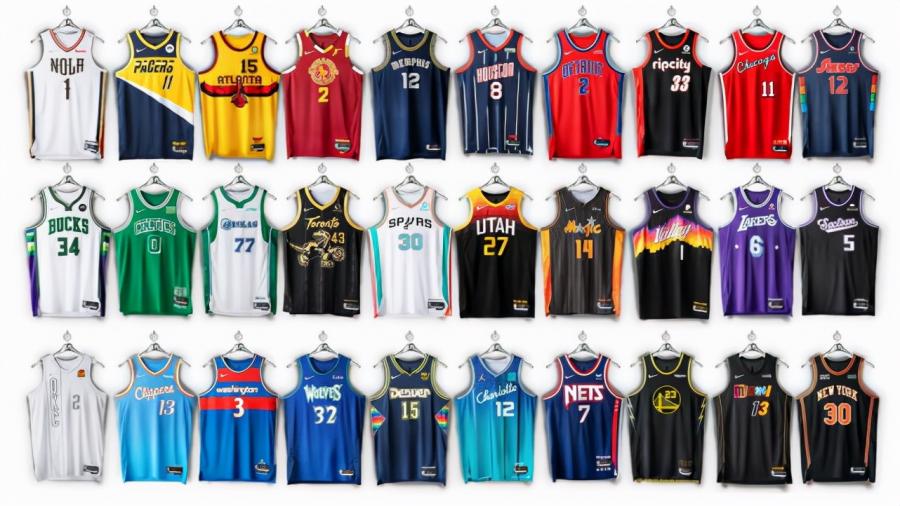 NBA官宣75週年紀念球衣！杜蘭特展示新籃網戰袍 湖人勇士細節滿滿