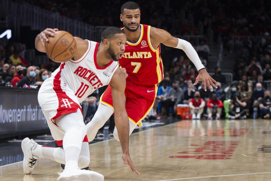 Gordon, Augustin rally Rockets to 132-126 win over Hawks