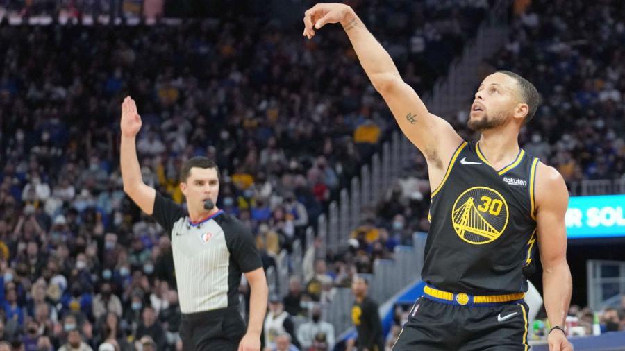 NBA Star Power Index: Stephen Curry hunting Ray Allen&#39;s record by launching  3-pointers at historic rate - CBSSports.com