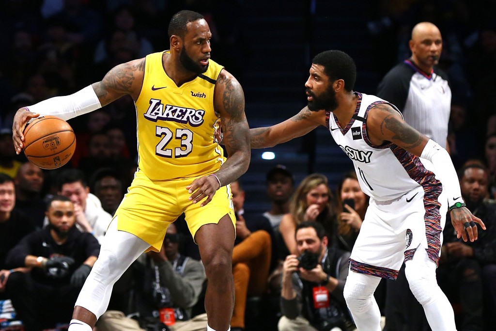 LeBron James couldn&#39;t believe Kyrie Irving&#39;s clutch dig