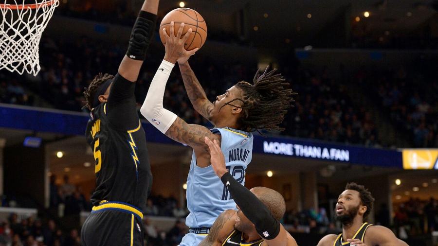 An incredible Ja Morant leads Grizzlies to 10th straight win vs Warriors |  Marca