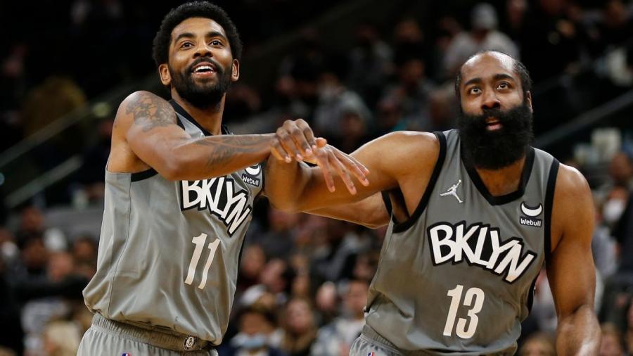 Brooklyn Nets&#39; James Harden, Kyrie Irving combine for 26 points in  &#39;breakthrough&#39; 4th quarter vs. Spurs - Mytistip