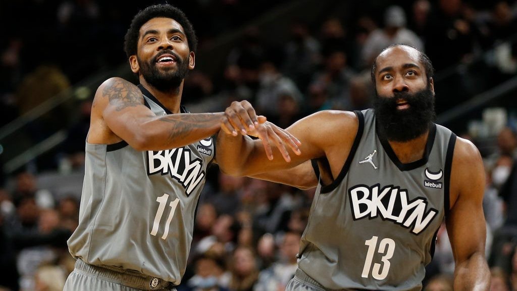 Report: James Harden frustrated by Kyrie Irving&#39;s part-time status