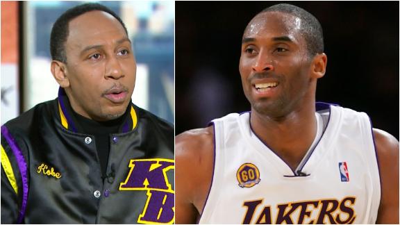 Stephen A. thanks Kobe for inspiring him to be a better TV analyst - ESPN  Video